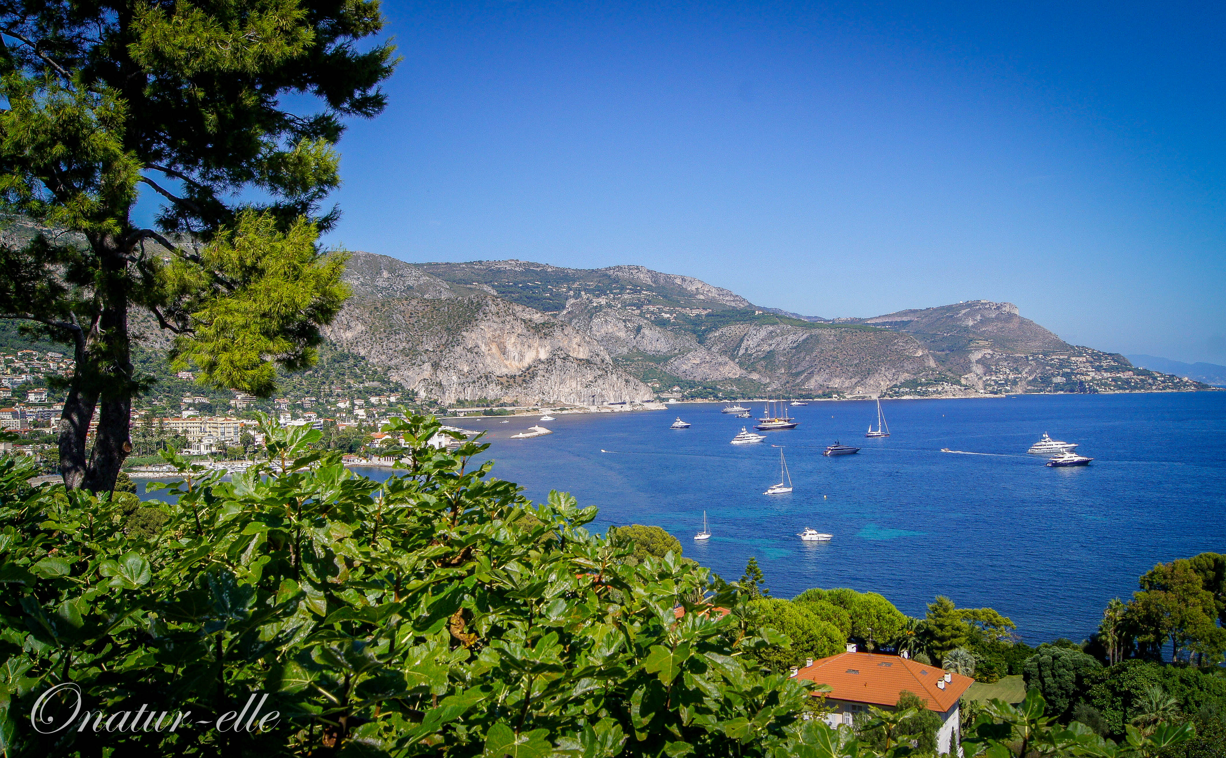 Panorama depuis Saint-Jean Cap-Ferrat