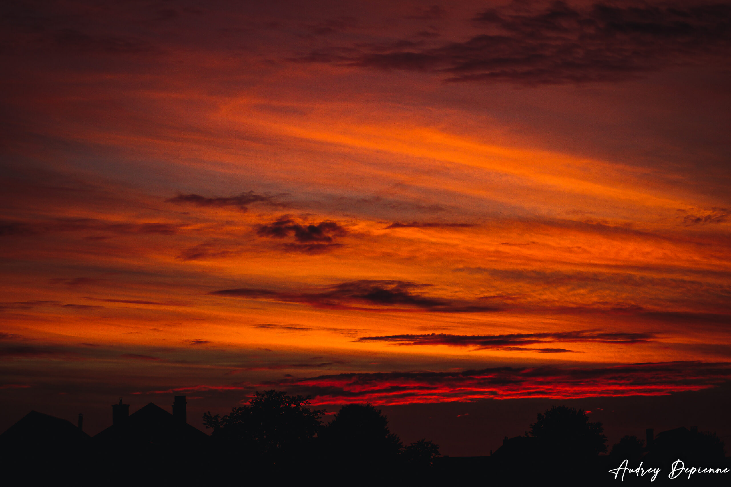 La nuit tombe sur la Gaume